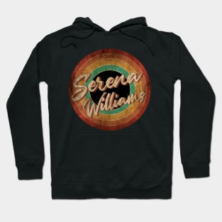 Serena Williams Vintage Circle Art Hoodie